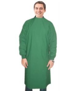New Doctor gown in full sleeve with rib Back-open tie-able in Cut N Sew Style
