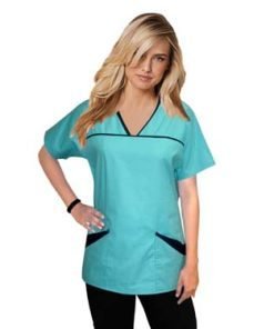 Princess Seam 4 pocket top half sleeve