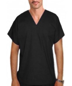 Stretchable Scrub set 4 pocket v neck unisex reversible half sleeve (1 pocket top 1 pocket pant) & 2 inside pockets in 35% Cotton 63% Polyester 2% Spandex