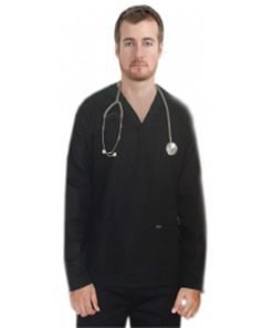 Scrub set 4 pocket v neck full sleeve unisex (2 pkt top, 2 pkt pant)