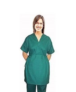 New style maternity top v neck 2 pocket half sleeve with side tieable