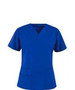 Bravo Top v neck 3 with 1 pencil pocket bravo half sleeve unisex