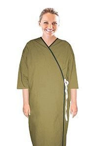 Microfiber Patient Gowns (100% Polyester)